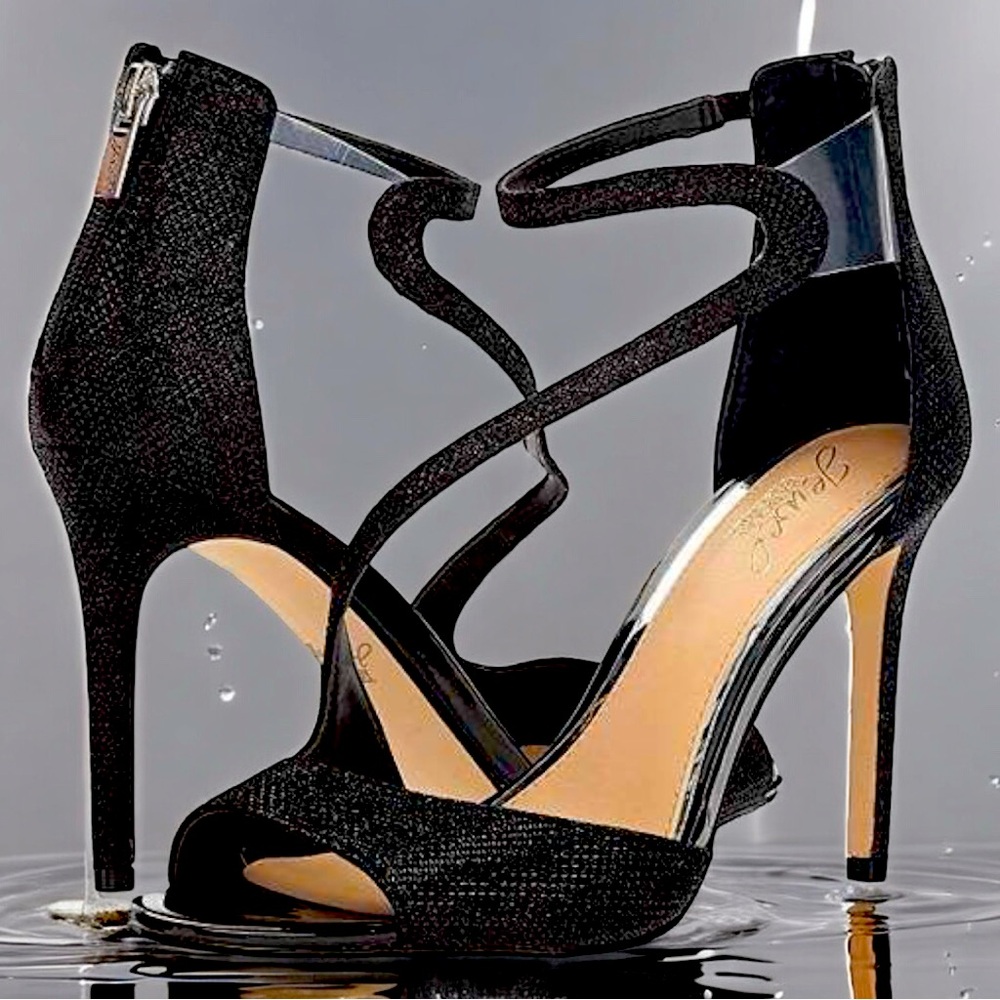 Jewel Badgley Mischka Tayler Evening Sandals